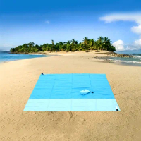 Beach park grass picnic mat camping ground mat mini folding beach mat outdoor camping moisture-proof mat