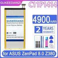 GUKEEDIANZI Replacement Battery 4900mAh For ASUS ZenPad 8.0 CB81 Z380 Series C11P1414 ZenPad8.0