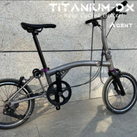 Titanium-DX 4speed for Brompton T line