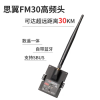 SIYI FM30 Tuner 2.4G Long-distance 30km Remote Control Bluetooth Digital Transmission Non-433 Extended Range Black Sheep 915