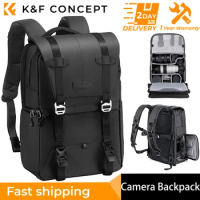 K&amp;F CONCEPT Photography Professional Camera Backpack Outdoor Travel Bag Can Carry tripod Ergonomic Design For Sony Canon Nikon