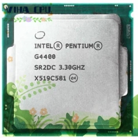 Intel Pentium G4400 3.3 GHz Dual-Core Dual-Thread 54W CPU Processor LGA 1151
