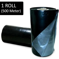 JIRIFARM - Plastik Mulsa Hitam Perak Perkebunan Lebar 120 cm Hitam Silver 1 Roll 500 Meter