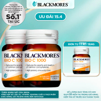 Combo 2 Viên Uống Bổ Sung Vitamin C BLACKMORES Bio C 1000mg Lọ 31 Viên