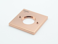 明宮 CON-4  美國HUBBELL 插座 墻插  紫銅面板 美標單位插座面板