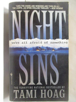 【書寶二手書T8／原文小說_M7I】Night Sins_Tami Hoag