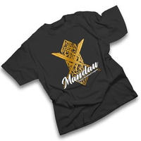 Kaos Tshirt Baju Murah Combed 30S Distro Mandau DAYAK KALIMANTAN Tradisional Borneo souvenir oleh ol