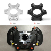 Aluminum alloy 70mm Wheel Spacers Adapter Plate Ring for Thrustmaster T300RS Steering Wheel upgrade Steering Wheel Adapter Plate