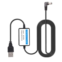 Kabel Penggalak USB Rentas Sempadan 5V 9V Hingga 12V Kabel Penggalak Kuasa Bank 5V Ke 12V Modem Kabe