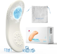 Lactation Massager for Breast Fever 3 Cooling + 5 Vibration Modes BPA-Free Cold Compress Breast Mass