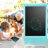 Writing Tablet Colorful for Kids Writing LCD Potable Erasable for Kids Doodle Board 8.5 Inch Writing