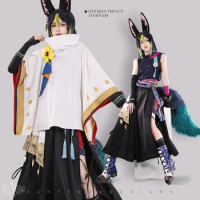 Tighnari Doujin Cosplay Costume Game Genshin Impact Tighnari Cosplay Halloween Uniform Casual Wear Tighnari Sumeru