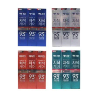 (3盒超值組)韓國MEDIAN麥迪安-93%強效深層潔牙防蛀護齦含氟牙膏120g/盒(強化琺瑯質,牙周護理,預防口臭)