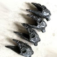 Crow Aztec Ghost Whistle Horror Screens เริ่มต้นด้วยเสียงแปลกๆ Ocarina Death Whistle Skull Professio