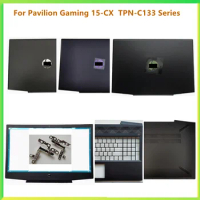 New Laptop LCD Back Bezel Front Frame Top Palmrest Upper Bottom Cover Case For HP Pavilion Gaming 15-CX TPN-C133 Series Shell