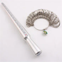 0-13 Ring Sizer Measuring Tool Set Metal Ring Sizers Metal Ring