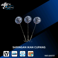 Saringan Ikan Cupang Bulat Seser Serokan Ikan Fish Net Bulat Kecil Diameter 5cm