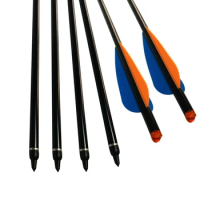 6pcs 16 inch Archery Crossbow Bolts Aluminum Arrow for Archery Target Hunting Outdoor Sports