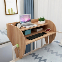 大學生床上桌電腦桌上鋪宿舍神器懸空桌子床上書桌寢室床頭側邊桌