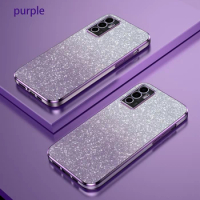 For Vivo v23e Case Vivo V23e Phone Case Vivo V23e 5G Cover vivo v23e Luxury Gradient Glitter Plating Silicone Back Cover Funda