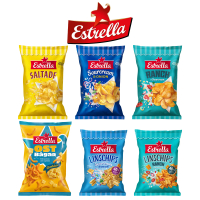 [ส่งฟรี] Estrella Swedish Chips Salta Salted Salta Sour Onion Ranch Ost Bågar 210g Linschips Sour Cr