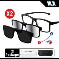 Magnetic SUNGLASSES MX STUDIO-GABY Clip Eyeglasses Magnetic Sleeve  Polarized eyewear UV Protection 
