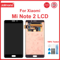 5.7" Screen for Xiaomi Mi Note 2 2015213 Lcd Display Digital Touch Screen with Frame for Xiaomi Mi Note 2 Screen Replacement