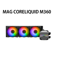 【最高折200+跨店點數22%回饋】MSI 微星 MAG CORELIQUID M360 一體式水冷散熱器