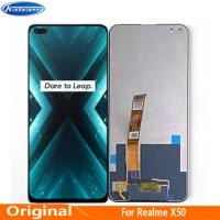 Original 6.57" For Realme X50 5G RMX2144 LCD Display Touch Digitizer Screen Panel Assembly