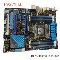 For ASUS P9X79 LE Motherboard X79 LGA 2011 DDR3 Mainboard 100% Tested Fast Ship