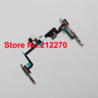 YUYOND Original New Power Volume Button Flex Cable Ribbon With Metal Bracket For iPhone 7 Plus 5.5" Free DHL EMS