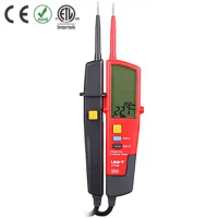 UNI-T UT18D Auto Range Voltage Meter Continuity Tester with LCD Backlight Date Hold RCD Test and Self-inspection Detector