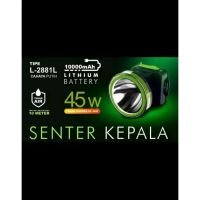 senter kepala luby L.2881 45 Watt cahaya putih