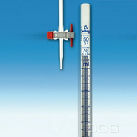 《witeg》滴定管AS級 TF栓 Buret, Class AS PTFE Stopcock Schellbach