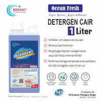 Detergen Cair laundry Ocean - Berkat - Super Protection Net. 1 Liter