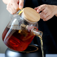 Highly attractive water kettle, creative glass teapot for home use, high-temperature boiling kettle,