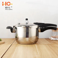 Hot sell Gas and Induction Cooker Multi 3 layers polished pot stainless steel pressure cooker