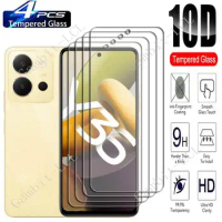 4PCS For Vivo Y36 6.64" Screen Protective Tempered Glass On VivoY36 4G 5G Y 36 V2247 Protection Cover Film