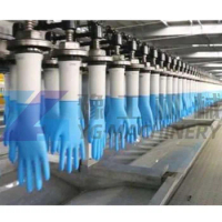Production Capacity 20000 PCS/ Hr Disposable Sterilized Latex Gloves and Nitrile Gloves Production Line