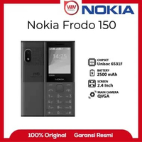 Hp Nokia Frodo 150 Garansi Resmi Grey