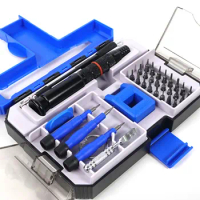 SUNSHINE-Precision Screwdriver Set for Mobile Phones, Tablet, PC, Camera Repair, Multi-function S2 Alloy Steel, 34 in 1, SS-511