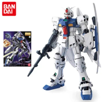 Bandai Gundam Model Kit Anime Figure MG 1/100 RX-78GP03S Gundam Stamen Genuine Gunpla Model Action Toy Figure Toys for Children