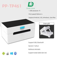 PRINTER BARCODE THERMAL LABEL SUPPORT BLUETOOTH /USB /Wireless Shipping Sticker Printer Barcode Ther
