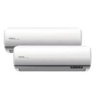 【HITACHI 日立】2-3坪+2-3坪 一對二變頻冷暖(RAM-50NP/RAS-22NJP1/RAS-22NJP1)
