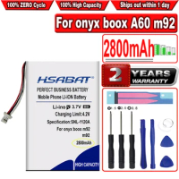 2800mAh Battery for Onyx Boox M92 M92S E-book DVR POWER BANK