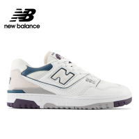 【New Balance】 復古鞋_白/灰/藍_中性_BB550WCB-D楦