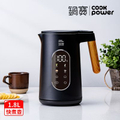 CookPower KTP-8181 1.8L 智能溫控快煮壺 - 黑色，快速加熱、多段溫度控制、保溫功能