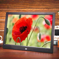 10.1/10 inch Screen LED Backlight HD 1024*600 Digital Photo Frame Electronic Album Picture Music Movie Full Function Good Gift