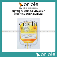 Mặt Nạ Hỗ Trợ Dưỡng Trắng Celefit Essential Mask Vitamin C 23g Hộp 10 Miếng Chính Hãng - Mặt Nạ Dưỡn