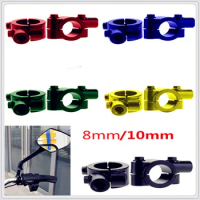 2Pc colorful Motorcycle Rear View Mirror Holder Adapter for Ducati Scrambler 748 900SS 916 Diavel CaRbon XDiavel S